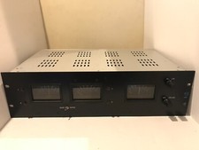 3x Dual Needle Sifam 74 series PPM analogue audio monitor meters 4ch Mono Sum