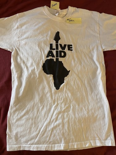 Live aid graphic concert - aid,