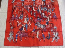 Hermes silk  scarf  Rare