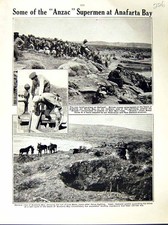 Original Old Antique Print