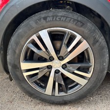 PEUGEOT 3008 18INCH SINGLE ALLOY WHEEL & TYRE 2021ALLURE PREMIUM B-HDI 225/55R18