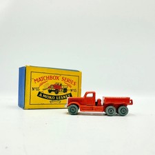 Matchbox Lesney 15a Prime Mover MW Boxed Regular Wheels