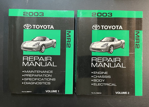 Oem toyota 2003 mr2 spyder - oem,