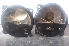 Vintage Aircraft Gauges x2 -