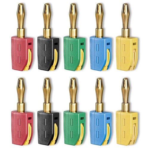 Professional banana plugs - 10,