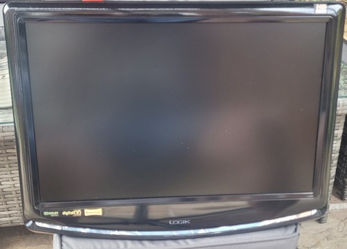 Logik 19in black lcd flat - logik,