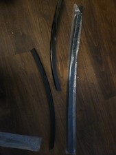 3PCS Black Front Bumper