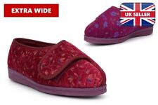 Womens Wide Fit Slippers