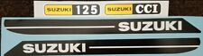 SUZUKI T125 STINGER DECAL KIT 