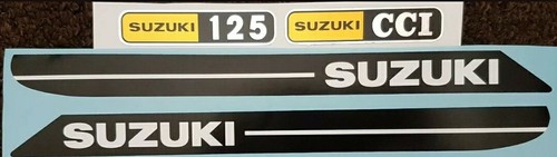 Suzuki t125 stinger decal kit - t125,