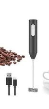Electric Milk Coffee Frother USB Egg Beater Handheld Whisk Drink Mixer