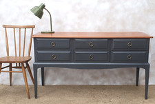Stag Minstrel 6 Drawer Console Table , Dressing Table Sideboard