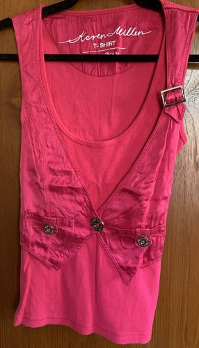 Karen millen silk shirt top - millen,