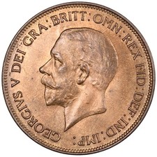 1930 One Penny George V ~