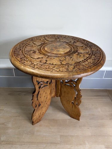 Vintage indian hand carved - indian,