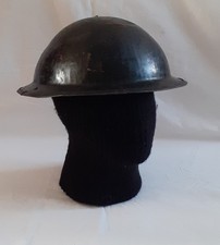 Very Unusual WW1 Brodie Helmet - Mk1 - Greek - Stainless Steel Rim - Rare Item! 