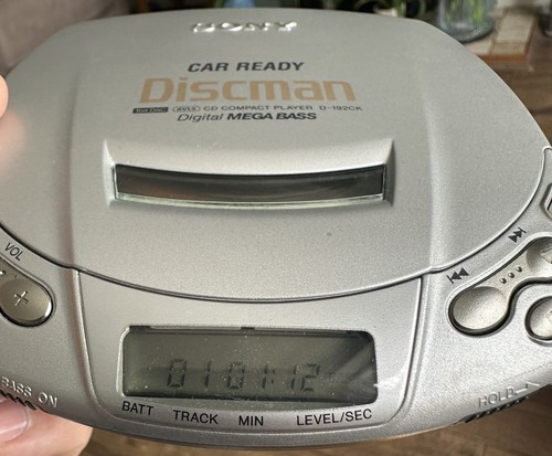 Sony discman compact player - cd,
