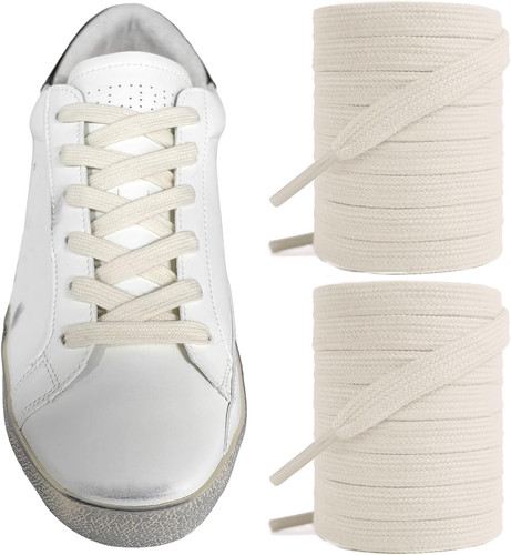 Shoe laces for golden - shoe, goose