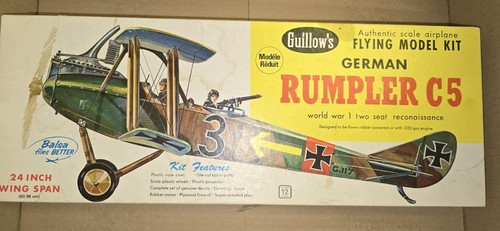 Vintage guillows rumpler - guillows,