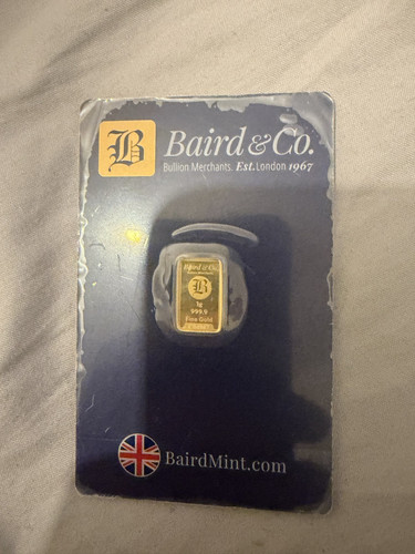 Baird gold bar 24k - gold,