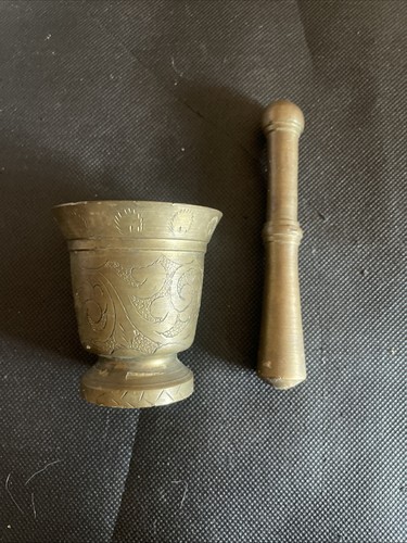 Vintage mortar and pestle - vintage,