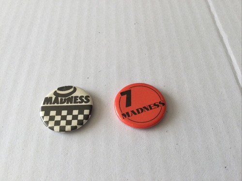 Vintage madness badges - vintage,