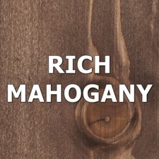 Rich Mahogany Wood Stain Dye