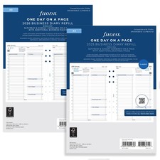 Filofax A5 Diary 2026  Day Per