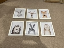 Set of 6 Woodland Animal
