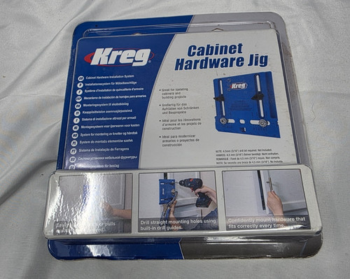 Sealed unused kreg cabinet - sealed,