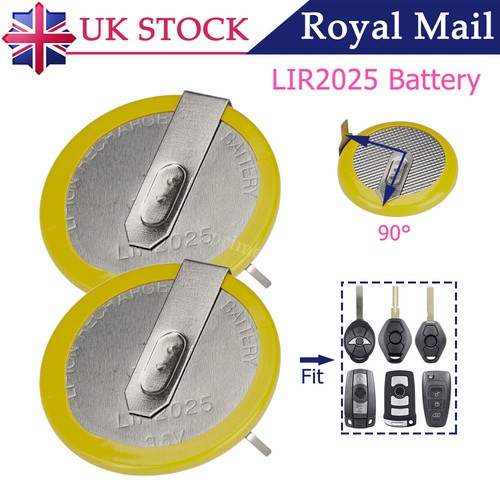 Rechargeable lir2025 battery - 2,
