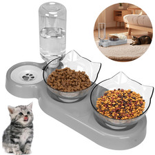 3-In-1 Cat Feeder Bowl