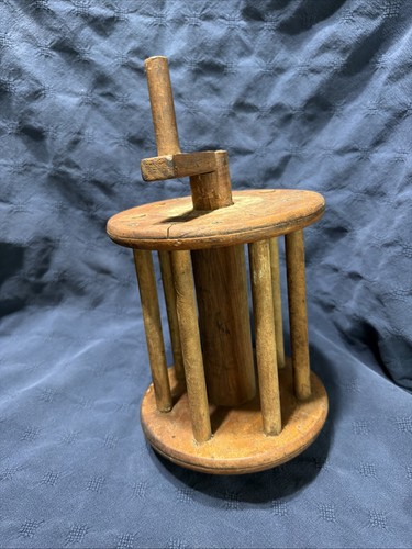 Antique wooden squirrel - squirrel, cage