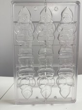 Polycarbonate 3D Santa Chocolate Mould