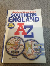 Southern England Regional Road Atlas (A-Z R... by Geographers' A-Z Map Paperback