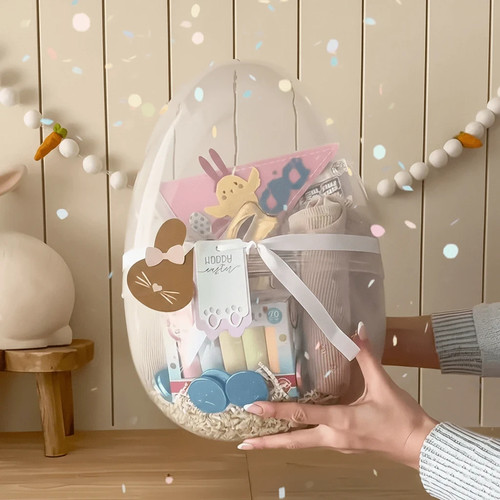 Large transparent easter egg - transparent,