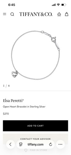 Tiffany elsa peretti - tiffany, &