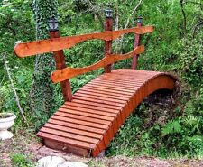Bespoke garden bridge, mostly