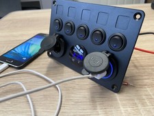 Campervan 12v Control Panel