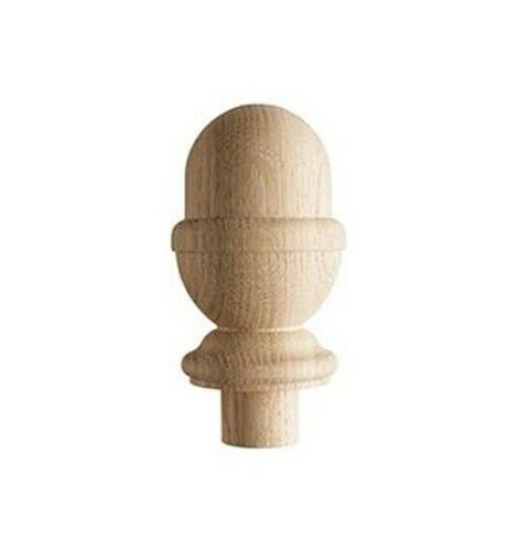 Hemlock acorn newel cap - hemlock,