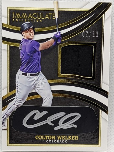 Colton welker 2022 panini - welker,