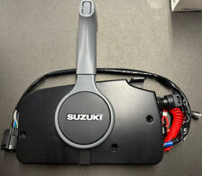 SUZUKI Outboard Side Mount Electric Start Remote Control Box , Keys & Lanyard