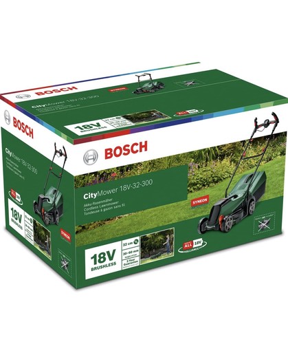 Bosch citymower 18v 300 - citymower,