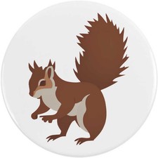 'British Red Squirrel' Button