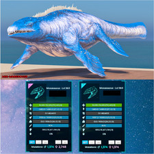 Top Stat Mosasaurus Pair -