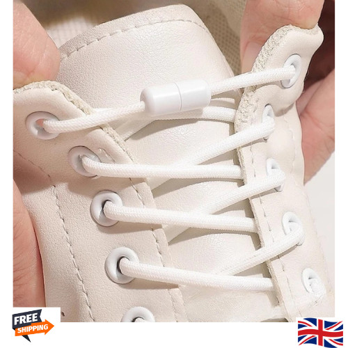 Tie elastic shoe - no,