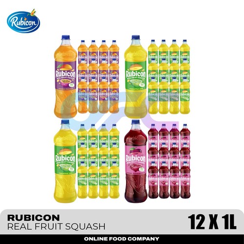 Rubicon real fruit squash - rubicon,