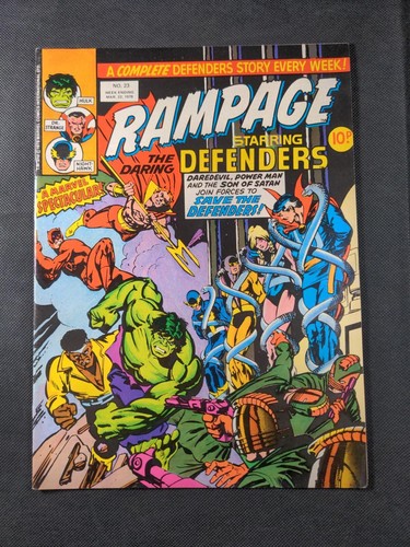 Marvel comics rampage - marvel,