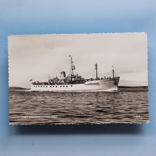 Shipping postcard real photo - shipping,