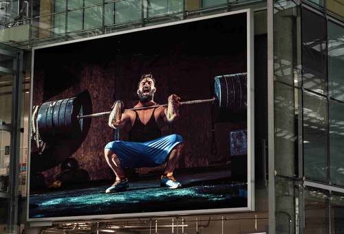 Bodybuilder poster man gym - poster,